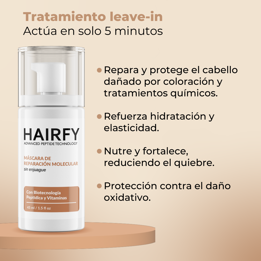 Combo Reparador: Shampoo + Acondicionador + Máscara