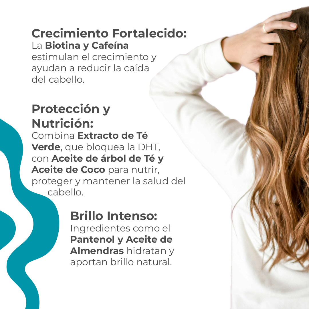 Combo Rutina Anticaída Avanzada para Mujeres: Shampoo Anticaída+ Acondicionador Anticaída+ Loción Anticaída+ Vitaminas Hairfy