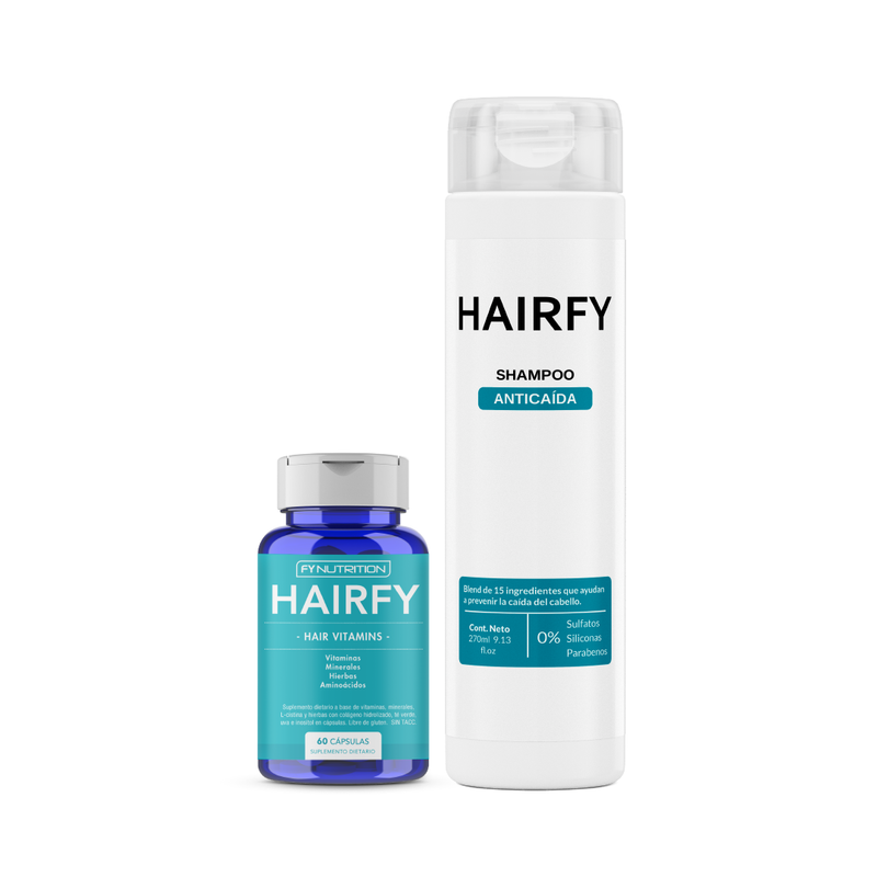 Combo Hairfy - Vitaminas + Shampoo