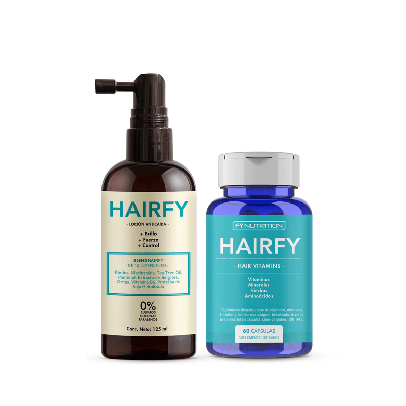 Match Cuidado del pelo - Vitaminas Hairfy + Loción