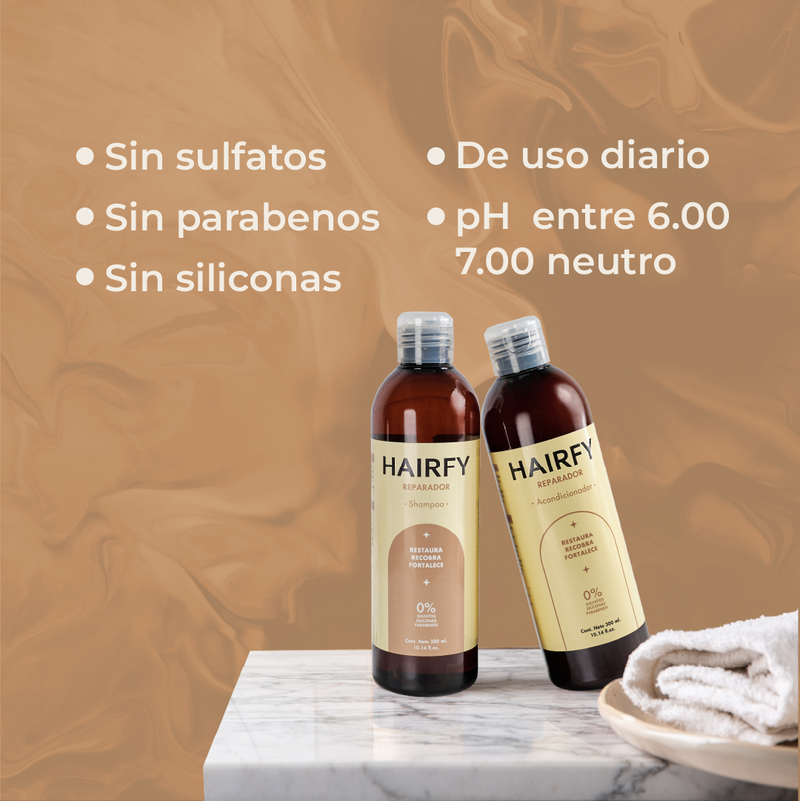 Combo Reparador - Shampoo y Acondicionador