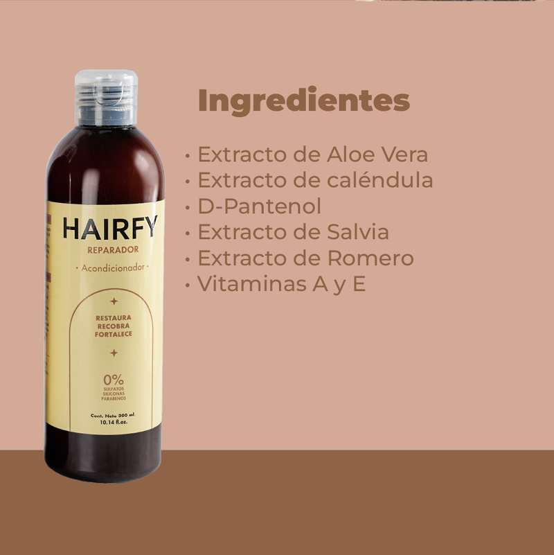 Combo Reparador - Shampoo y Acondicionador