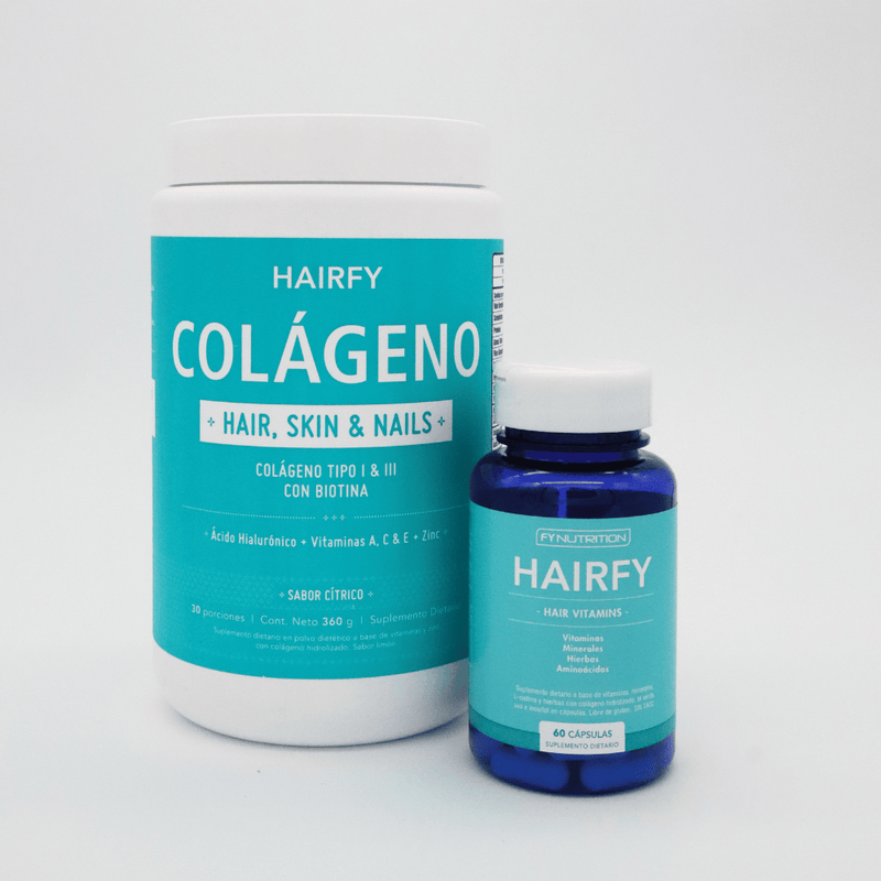 Match Belleza - Vitaminas Hairfy + Colágeno Hairfy