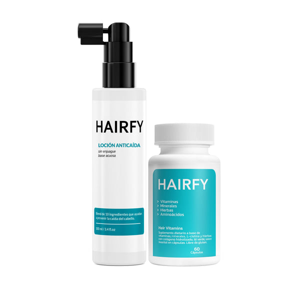 Combo Cuidado: Vitaminas Hairfy + Loción