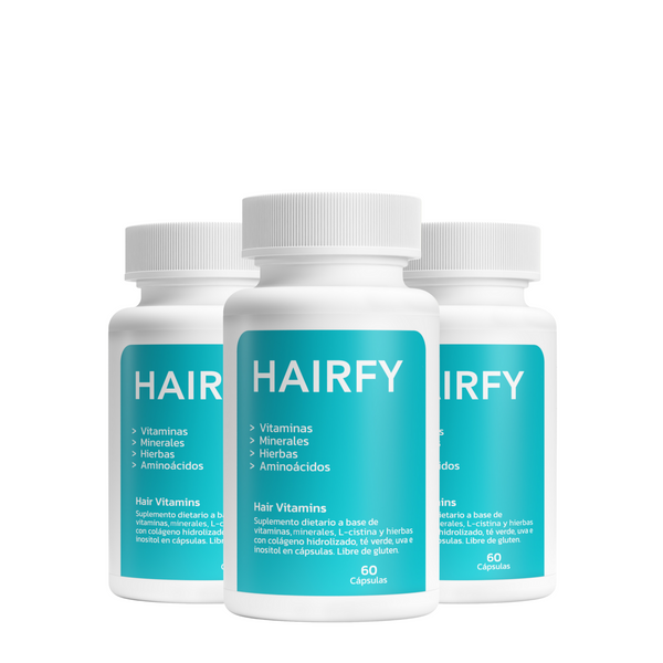Vitaminas Hairfy - Plan mensual