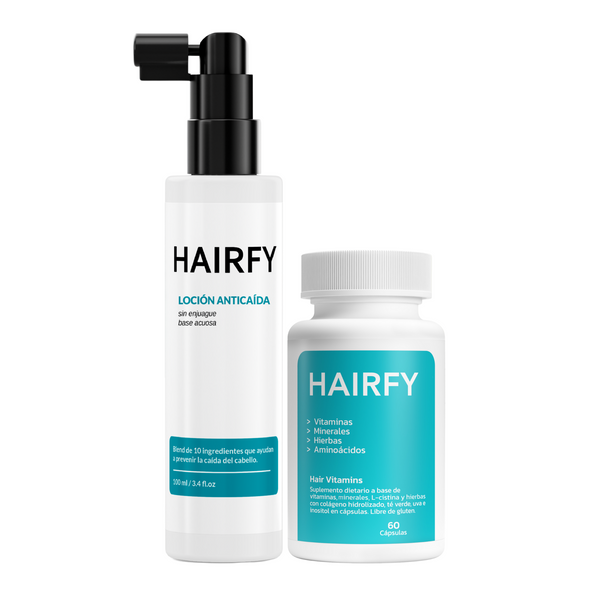 Combo Cuidado: Vitaminas Hairfy + Loción