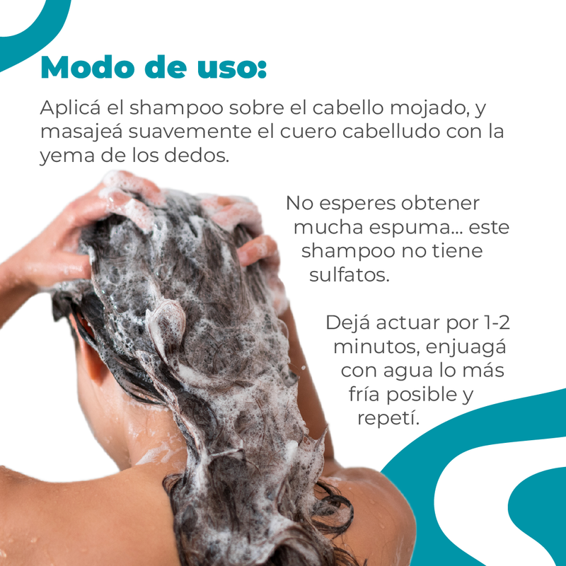 Combo Ducha+ Anticaída: Shampoo, Acondicionador y Loción Anticaída