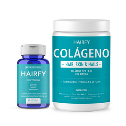 Match Belleza - Vitaminas Hairfy + Colágeno Hairfy