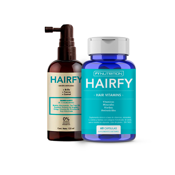 Match Cuidado del pelo - Vitaminas Hairfy + Loción