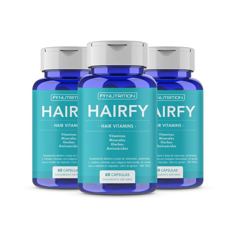 Vitaminas Hairfy - Plan mensual